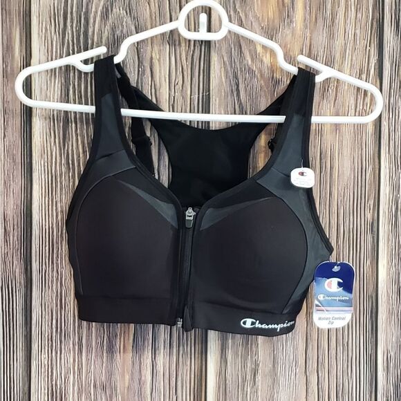 NWT Champion Maximum Support Zip Front, Sz 34B - Picture 13 of 13